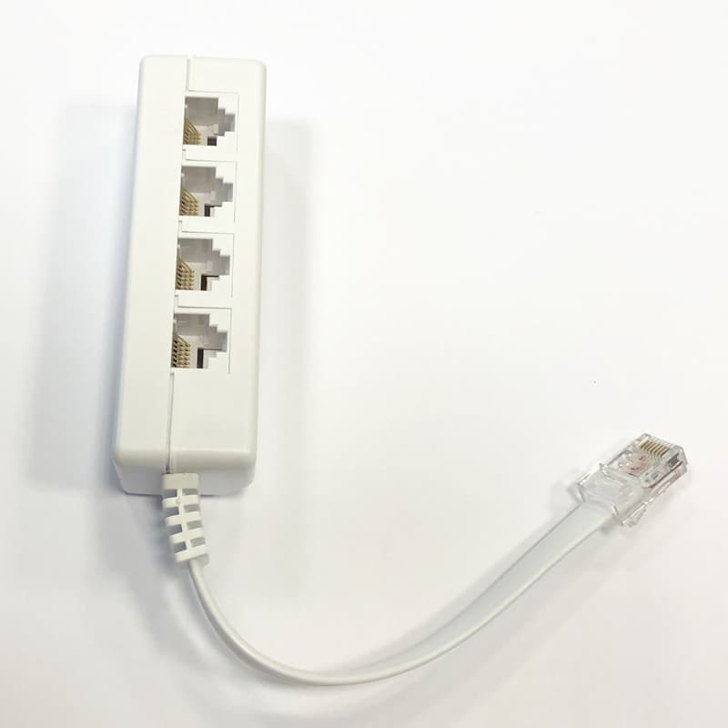DATACOM Rozčtverka UTP CAT3  4xRJ45 (8p2c-1M
