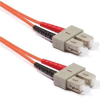 Optický patchkabel duplex SC-SC, 50 125 um MM, 2 m, OM2