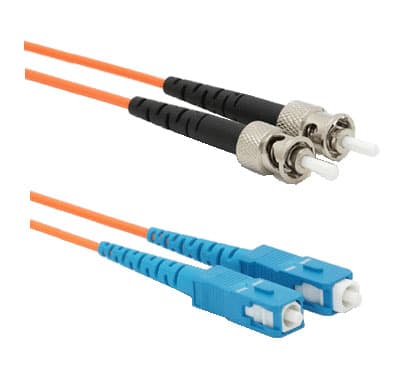Optický patchkabel duplex ST-SC, 62,5 125 um MM,8m, OM1