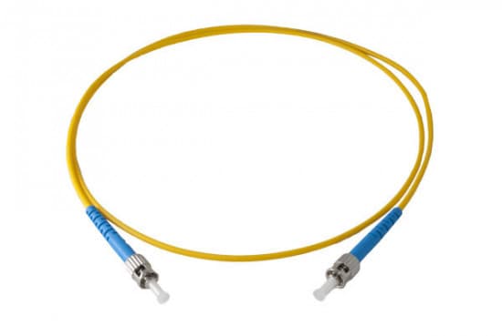 Optický patchkabel SIMPLEX ST-ST, 50 125 um MM,10m, OM2
