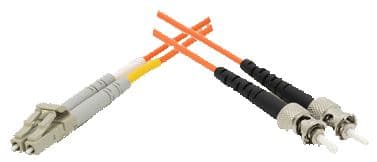 Optický patchkabel duplex LC-ST, 50 125um MM, 20m, OM2