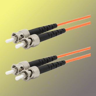 Optický patchkabel duplex ST-ST 62,5 125um MM 2m, OM1