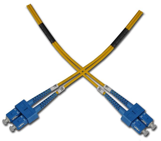Optický patchkabel duplexní, SC-SC 9 125um SM 3m, OS2