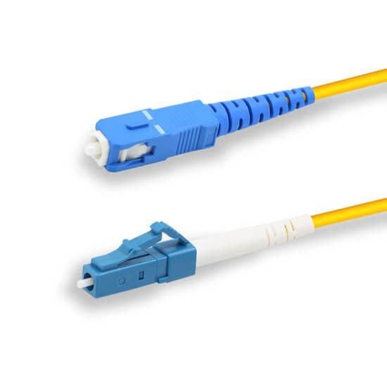 Optický patchkabel SIMPLEX, LC UPC-SC UPC 9 125um SM, 2m, OS2
