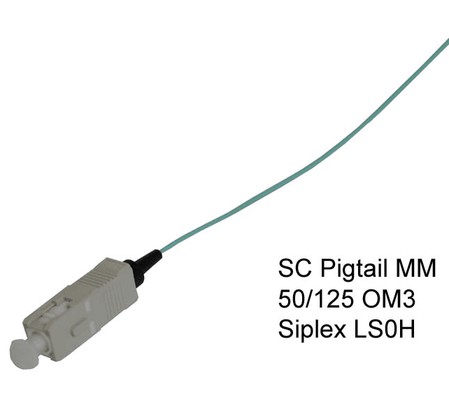 Pigtail Fiber Optic SC PC 50 125MM,2m OM3