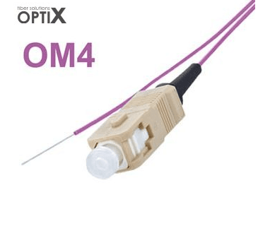 Pigtail Fiber Optic SC PC 50 125MM,2m OM4