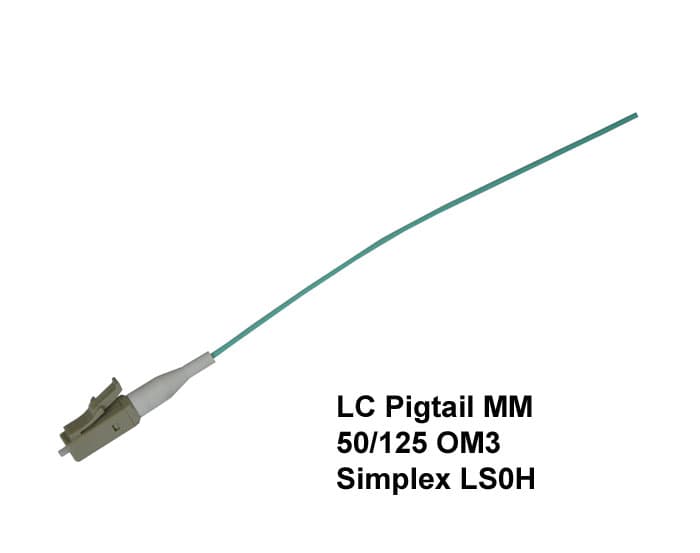 Pigtail Fiber Optic LC 50 125MM,2m,0,9mm OM3