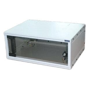 19"rozvaděč jednodílný 4U 400mm FLAT-PACK skl.dv