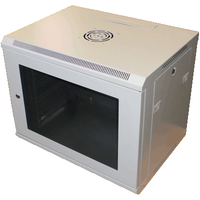 Datacom 19"rozvaděč jednodílný 6U hl.450mm