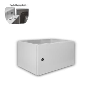 Datacom 19"venkovní rozvaděč 4U 600x400 IP65 šedý