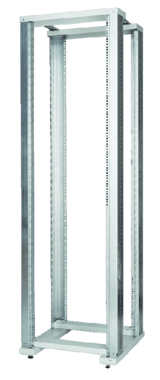 Otevřený 19" stojan RSX-F 45U dvoudílný 800hl. flat pack