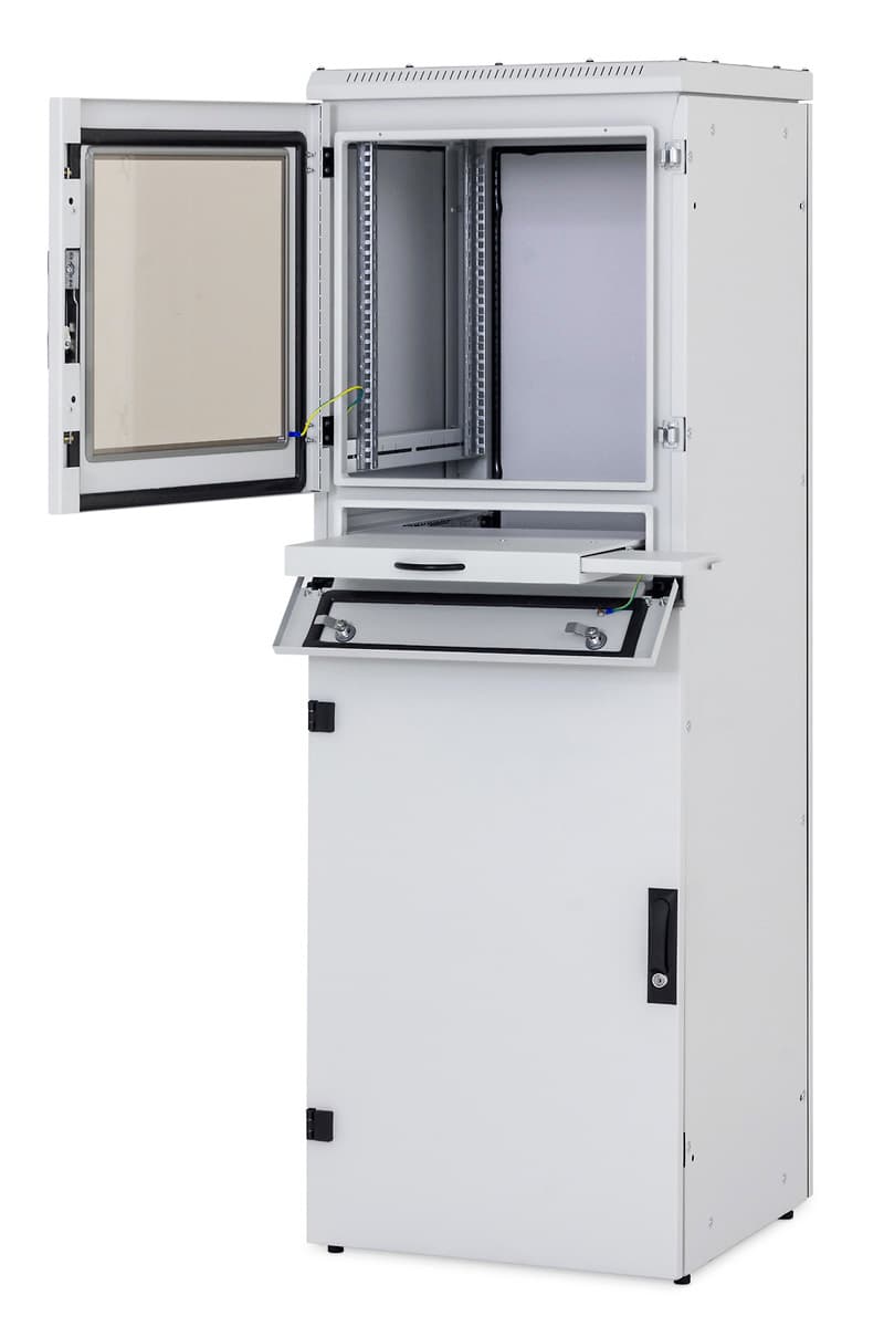 19" rack stojanový průmyslový 37U 600x800 IP54
