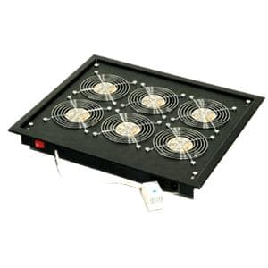 Vent.j. horní(spodní) 6x ventilátor 220V 138W šedá