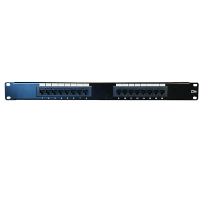 DATACOM Patch panel 16p.,UTP, Cat5e,1U,19", LSA Krone