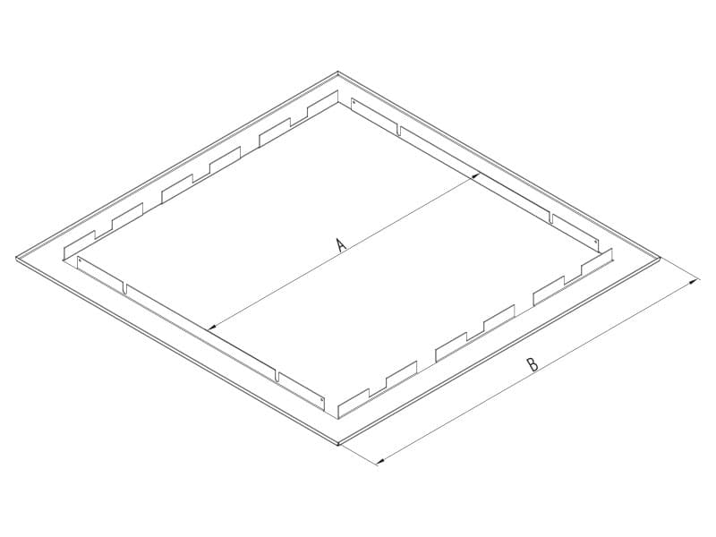 Sada pro zazdění RNA SNA v.1000 RAL9003 hl.lesklá