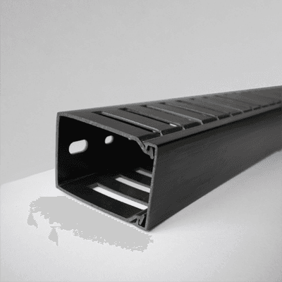 CABLE MANAGER 1U 60x40 (2M) BLACK