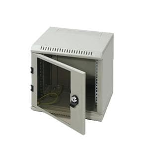 10" rack jednodílný 4U 260 TRITON šedý dveře sklo