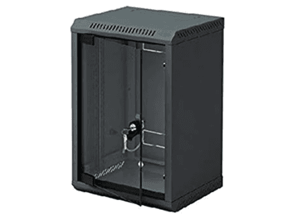 10" rack jednodílný4U 260 TRITON černý dveře perf