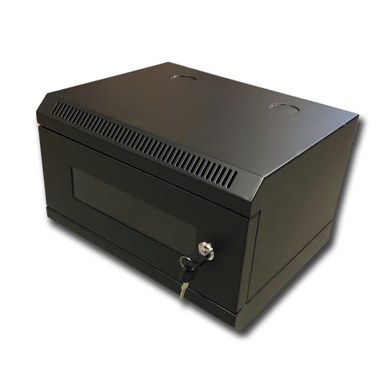 10" rack jednodílný 4U 280 DATACOM černý Skl.dv