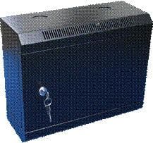 10" rack jednodílný 6U 140 DATACOM černý plech.dv