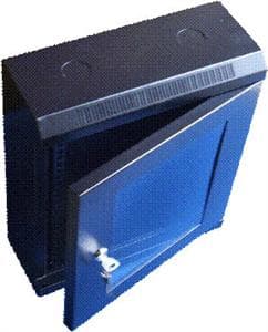 10" rack jednodílný 9U 140 DATACOM černý Skl. dv