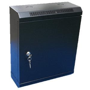 10" rack jednodílný 12U 140 DATACOM černý plech.dv