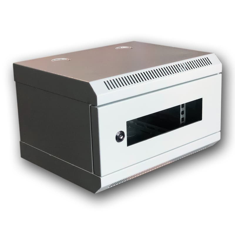 10" rack jednodílný 4U 280 DATACOM šedý Skl.dv