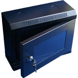 10" rack jednodílný 6U 280 DATACOM černý Skl.dv
