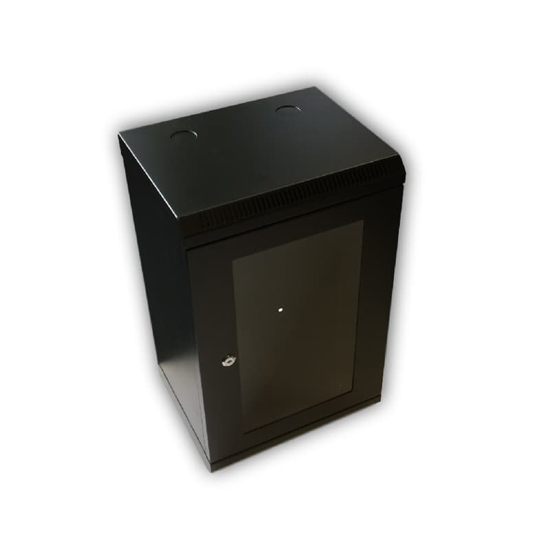 10" rack jednodílný 9U 280 DATACOM černý Skl.dv