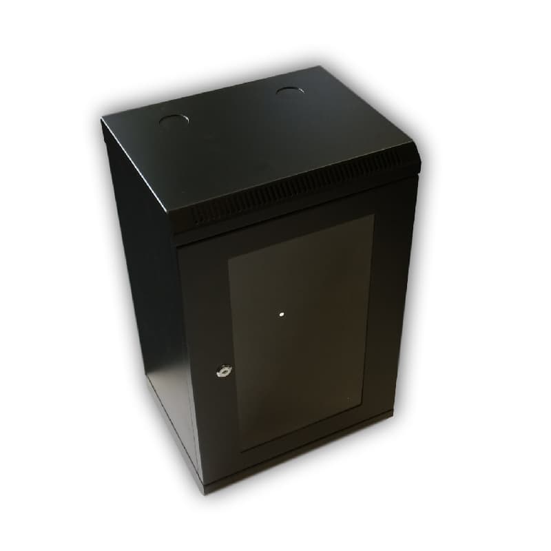 10" rack jednodílný 12U 280 DATACOM černý Skl.dv