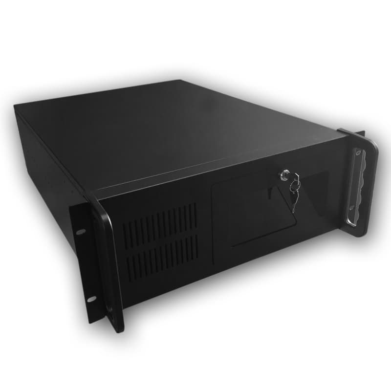 DATACOM 19" Case IPC 4U 585mm Černý bez PSU