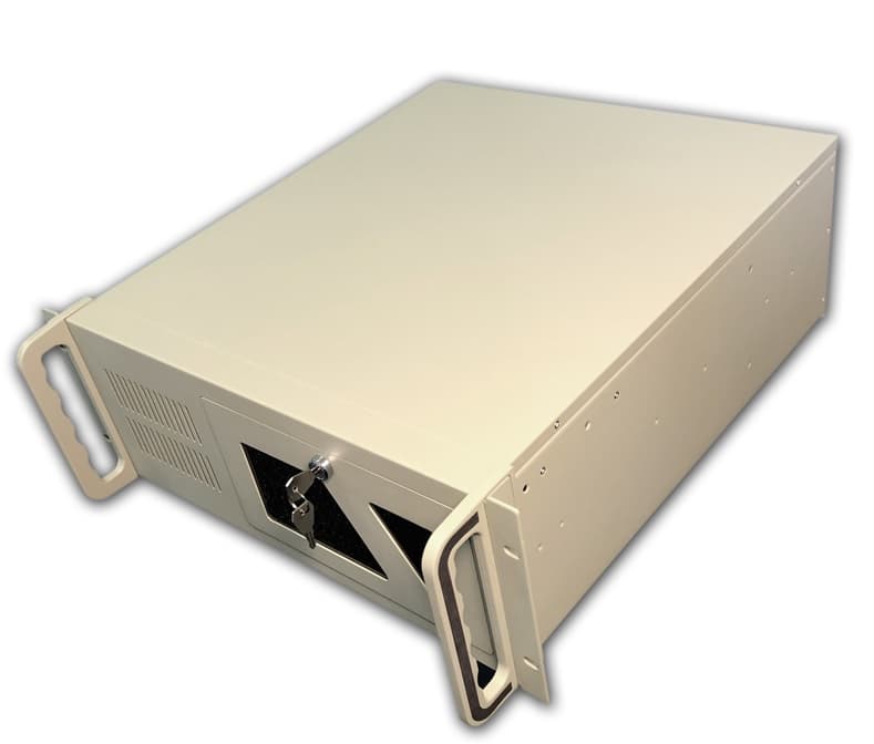 DATACOM 19" Case IPC 4U 585mm šedý bez PSU