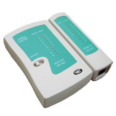 DATACOM Cable Tester LED RJ 45 RJ 11 RJ 12