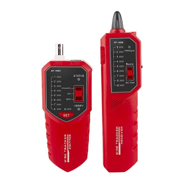 W-Star Tester kabelů RJ45 WSNF168S, UTP STP, BNC, detektor kabelů