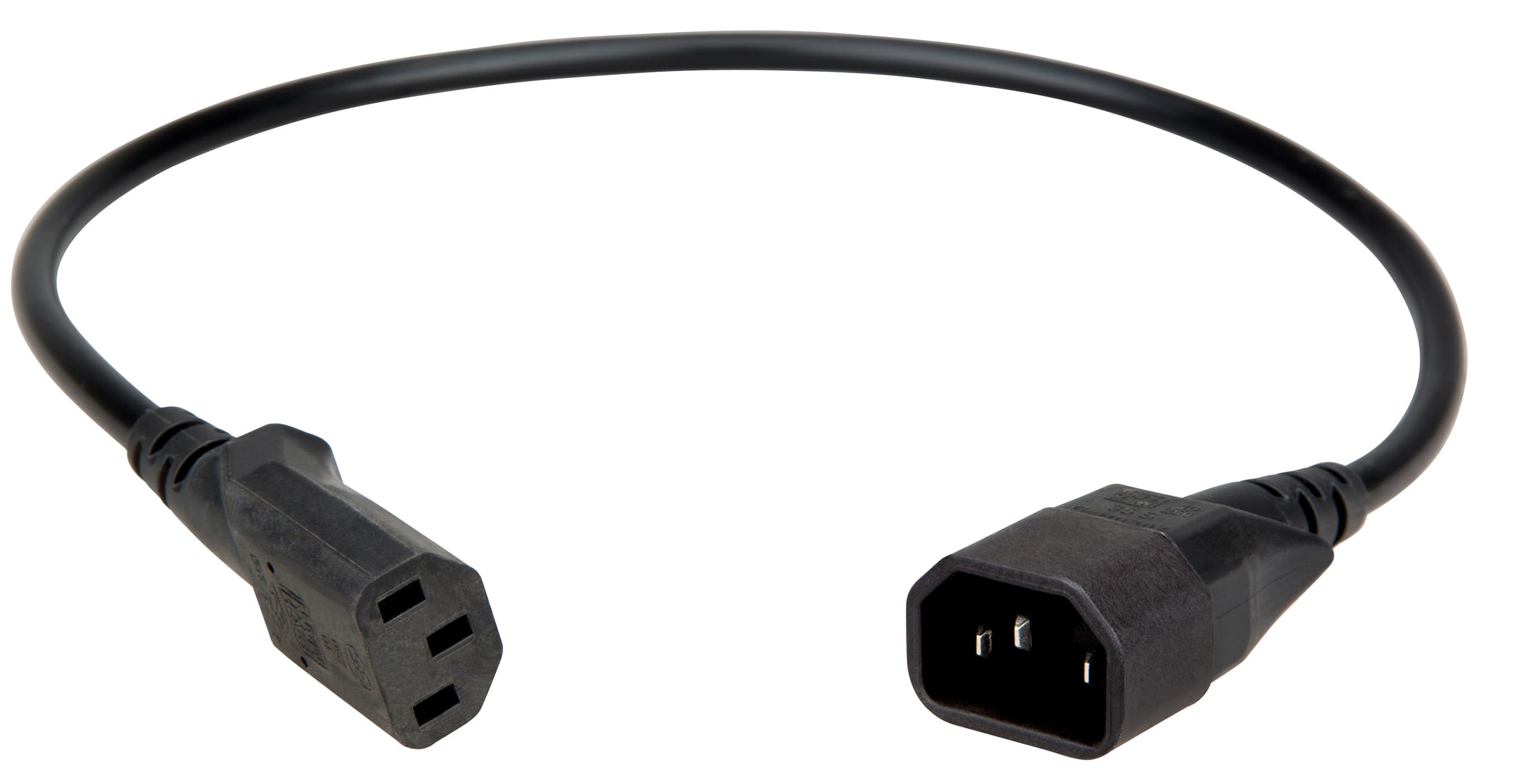 Prodl.kabel IT METER,C13 C14 pro ochr.krytky 1m