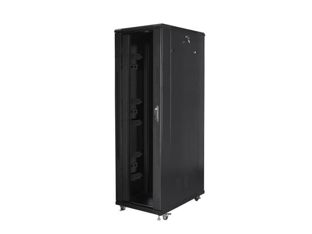 Stojanový rack 19" 42U 800x1200 flat pack black