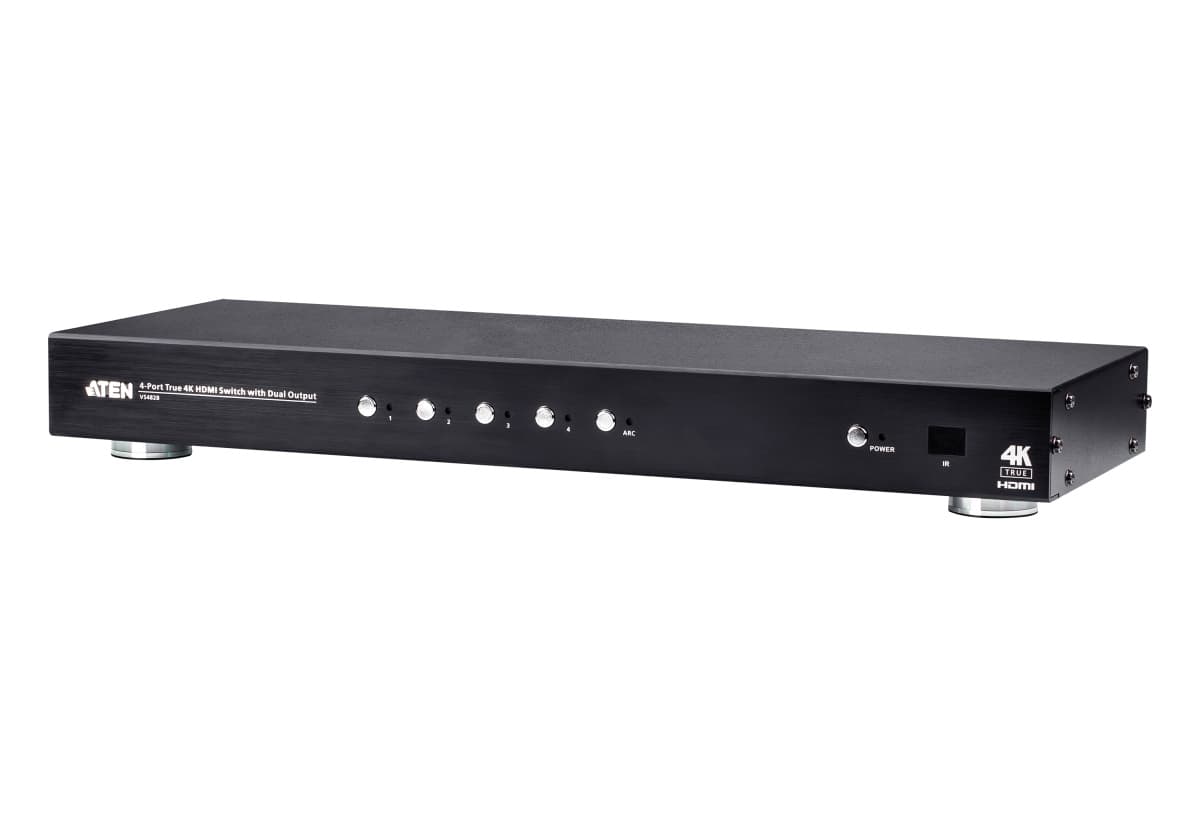 ATEN 4 port HDMI switch 4HDMI-2HDMI, True 4K@60Hz