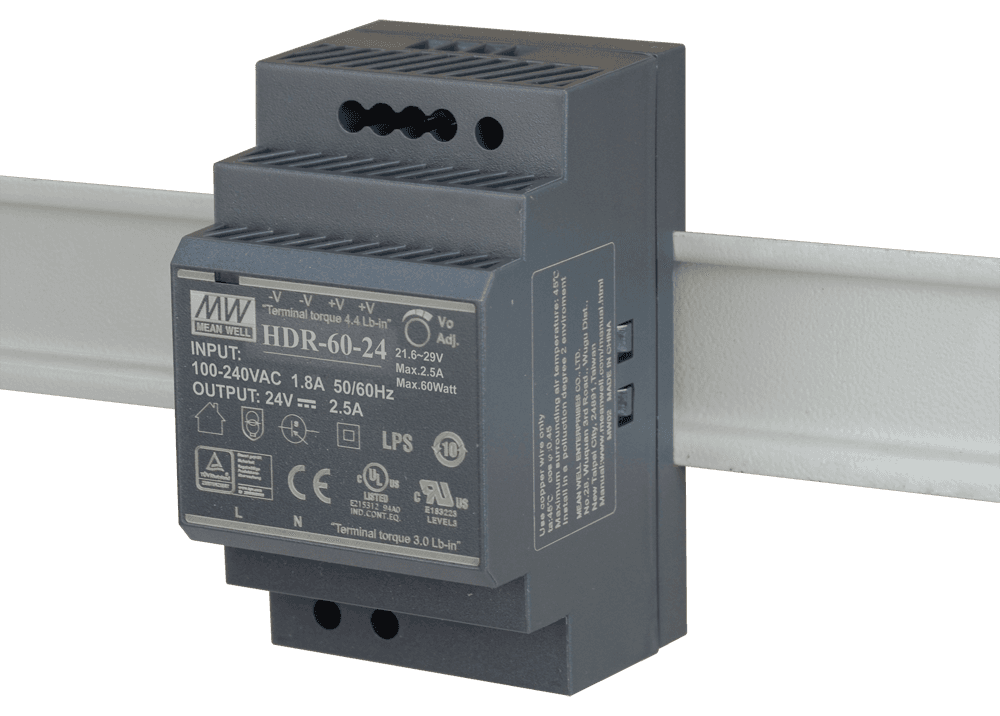 D-Link DIS-H60-24 průmyslový zdroj 24V, 60W