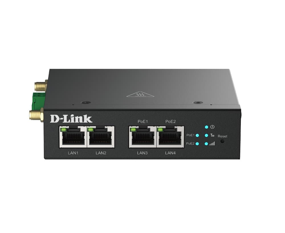 D-Link DWM-314-TP E 4G MCPoEM - 4xFast Eth(2x PoE)