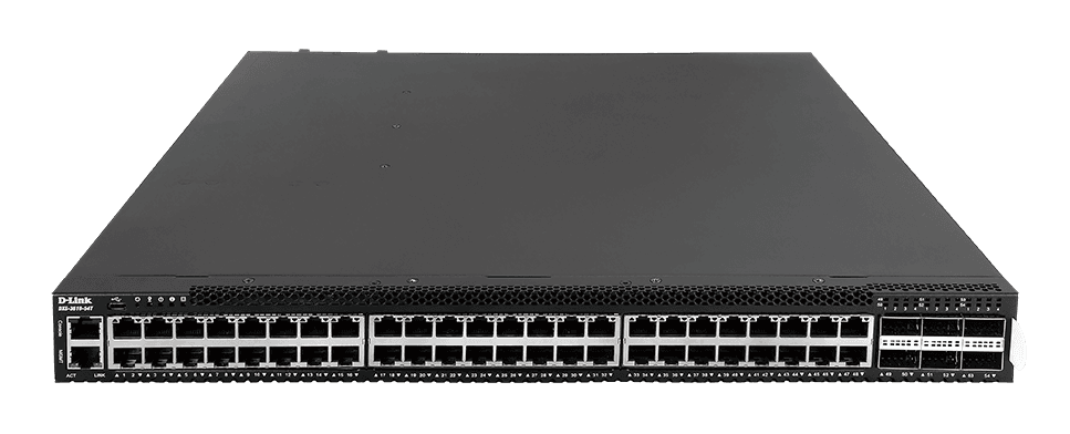 D-Link DXS-3610-54T SI L3 stackable switch, 48x 10G RJ45, 6x 40G 100G QSFP28