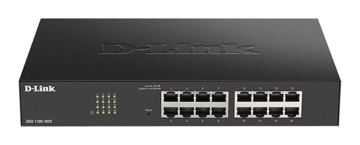 D-Link DGS-1100-16V2 Easy Smart Switch 10 100 1000