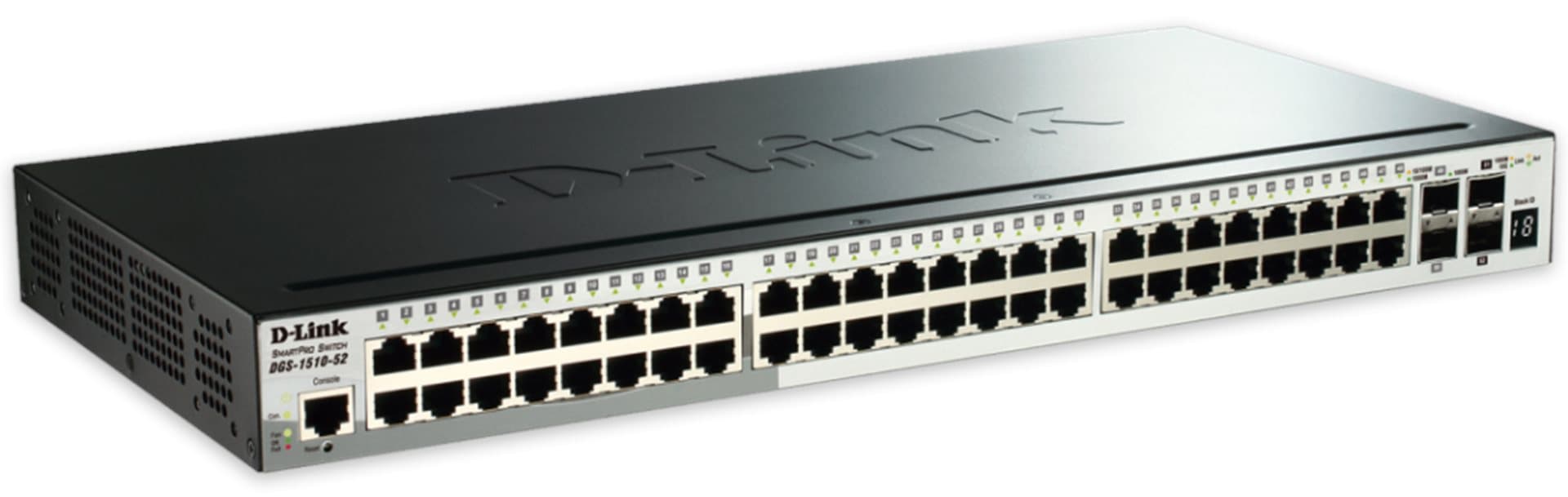 D-Link DGS-1510-52X 52-Port Gigabit Stackable Smart Managed Switch including 4x 10G SFP+