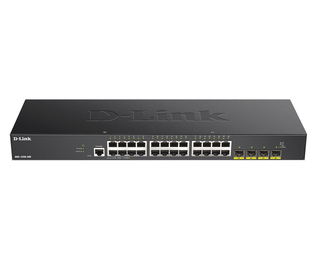 D-Link DGS-1250-28X Smart switch 24x Gb, 4x 1G 10G SFP+