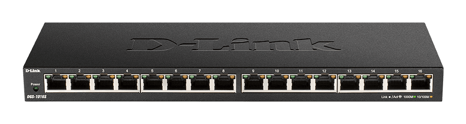 D-Link DGS-1016S 16x10 100 1000 Unmanaged Switch