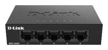 D-Link DGS-105GL Kovový 5-portový Gigabit stolní switch