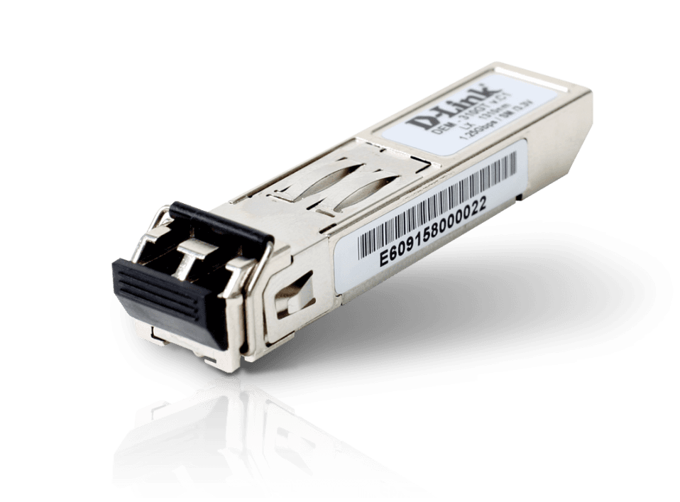 D-Link 1-port Mini-GBIC SFP to 1000BaseLX, 10km, DEM-310GT