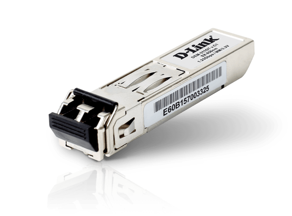D-Link 1-port Mini-GBIC SFP to 1000BaseSX, 550m, DEM-311GT