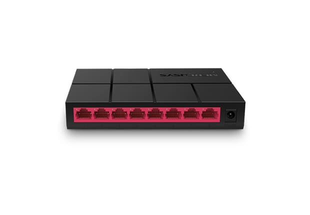 Mercusys MS108G 8x10 100 1000 switch, plastic case