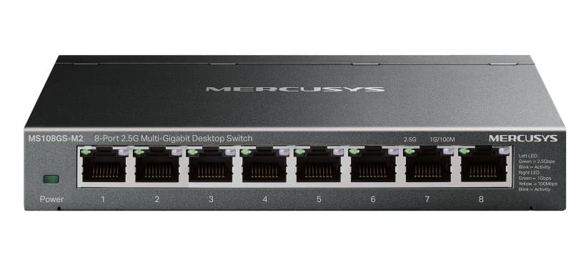 Mercusys MS108GS-M2 8x2.5G Desktop switch