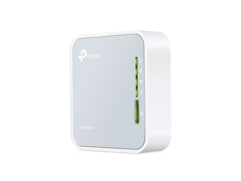 TP-LINK TL-WR902AC AC750 Mini Router extender klient AP, 1xRJ45, 1xUSB 2.0